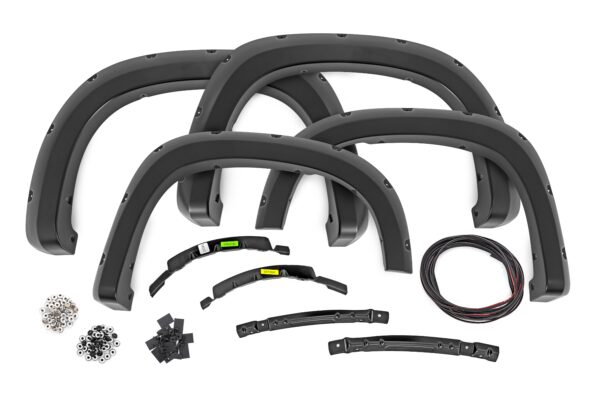 Pocket Fender Flares | GJI Shadow Gray | Chevy Silverado 1500 2WD/4WD (2022-2024)