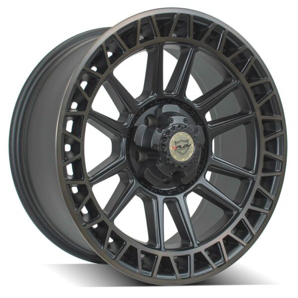 4PLAY Sport Series 4PS12 20x9 5x5" & 5x5.5" +0et in Matte Machined w/ Bronze