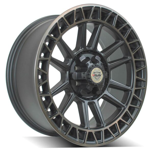 4PLAY Sport Series 4PS12 20x9 6x120mm +0et in Matte Machined w/ Bronze