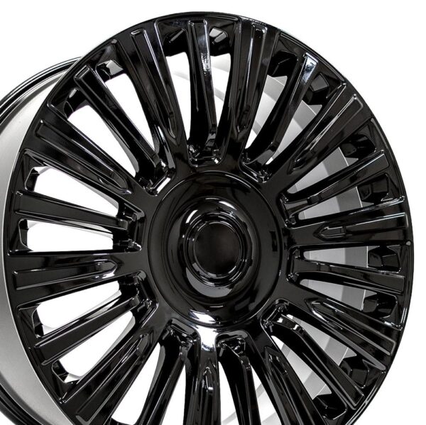 22" Replica Wheel fits Cadillac Escalade - CA92 Black 22x9