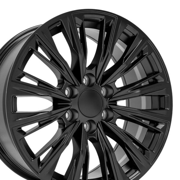 20" Replica Wheel fits Cadillac Escalade - CA93 Satin Black 20x9