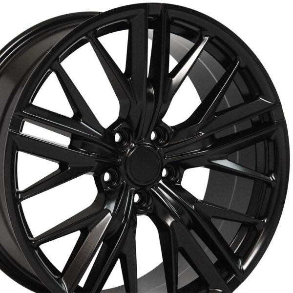 20" Replica Wheel CV25 Fits Chevrolet Camaro ZL1 Rim 20x8.5 Satin Wheel